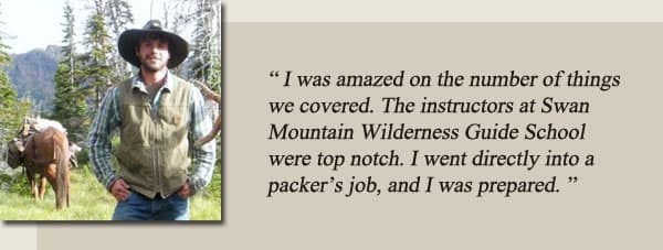 Swan Mountain Wilderness Guide School